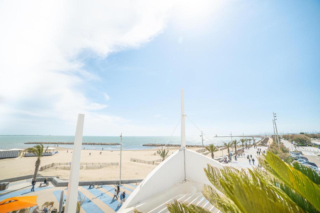 Luxury Mind Vue Exceptionnelle Pied Dans L'Eau Parkings Prives 2 Places Climatisation Hyper Centre Logement D'Exception La Grande Motte Bagian luar foto